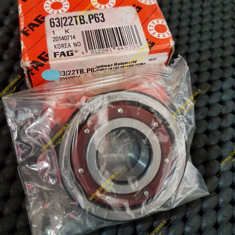 BEARING FAG 63/22 ( 6322 ) TB P63 CERAMIK KOREA