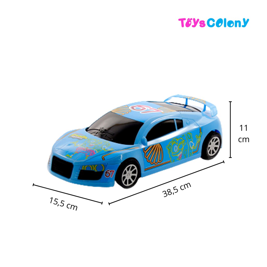 Mobil Audi Spongebob Kuning RKC02016-4