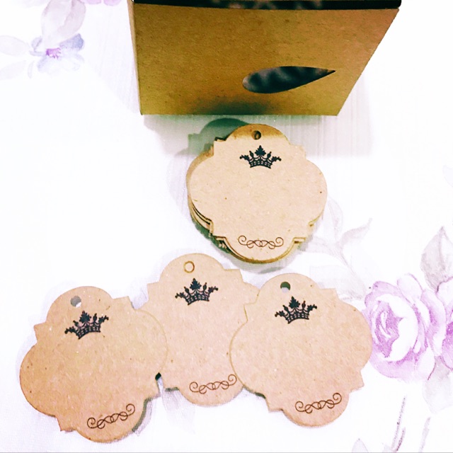 

Cutting Label Hang Tag card 60 pcs