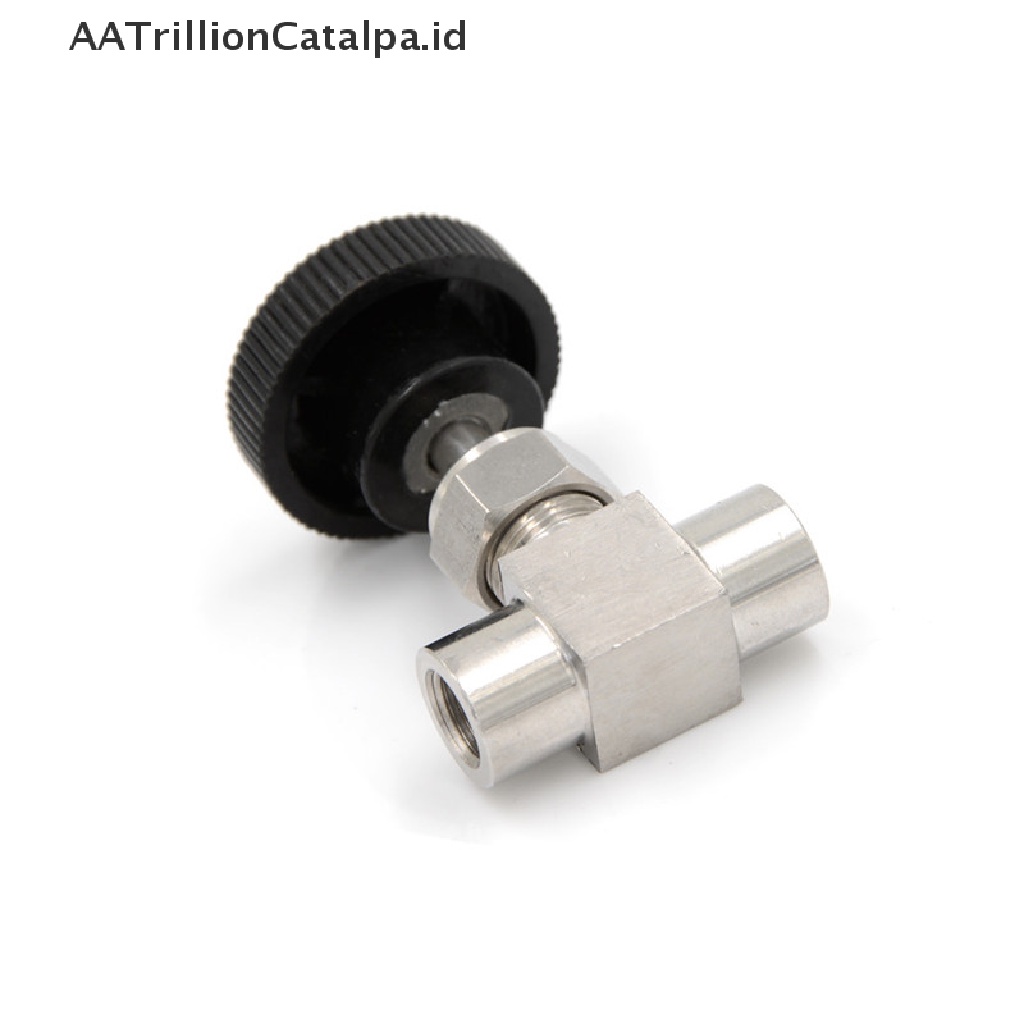 (AATrillionCatalpa) Katup Kontrol Aliran Air / Gas / Minyak 3 / 8 &quot;BSP Female Bahan Stainless Steel