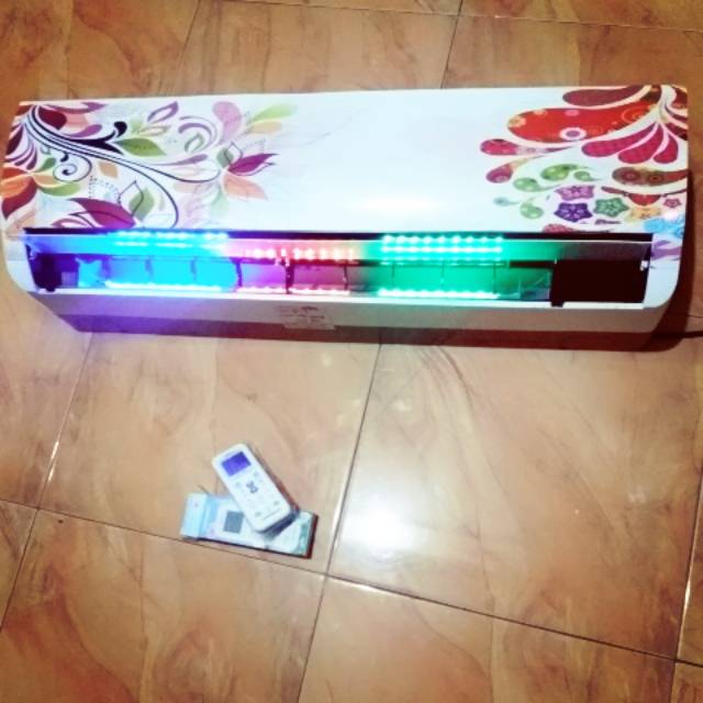 Kipas angin model ac new edition karakter & 3 Led