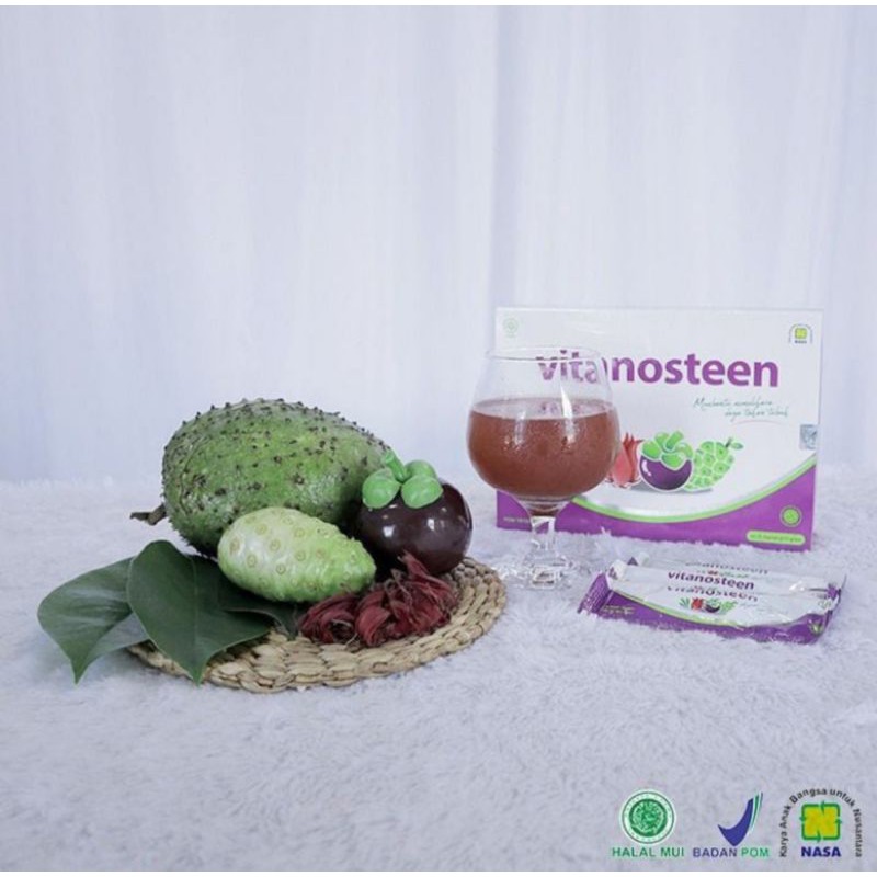 

Vitanosteen nasa halal BPOM (minuman herbal)