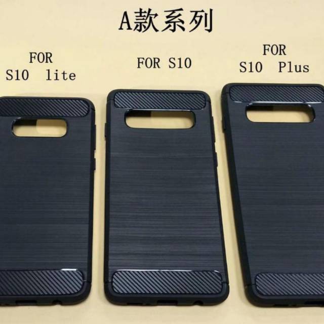 Samsung A10/M10 Soft Case Carbon
