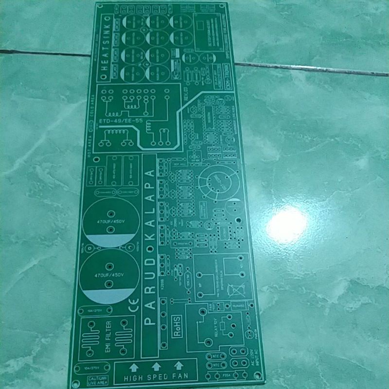 PCB smps fullbridge 3kw
