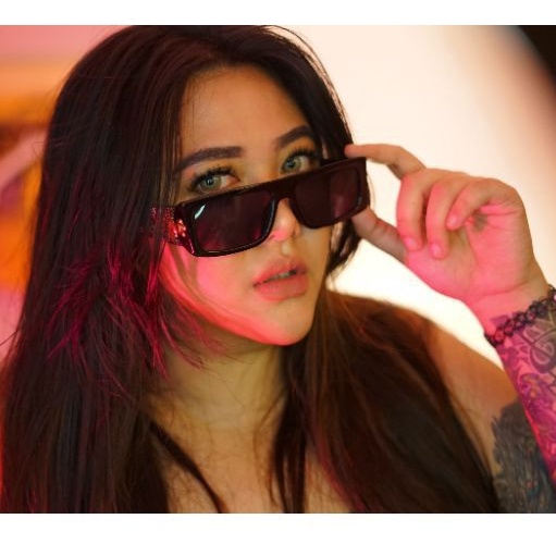 FvckingLocs Sunglasses FlatDope Full Black Free Design Custom • Locs • Locs Custom • Kacamata Locs