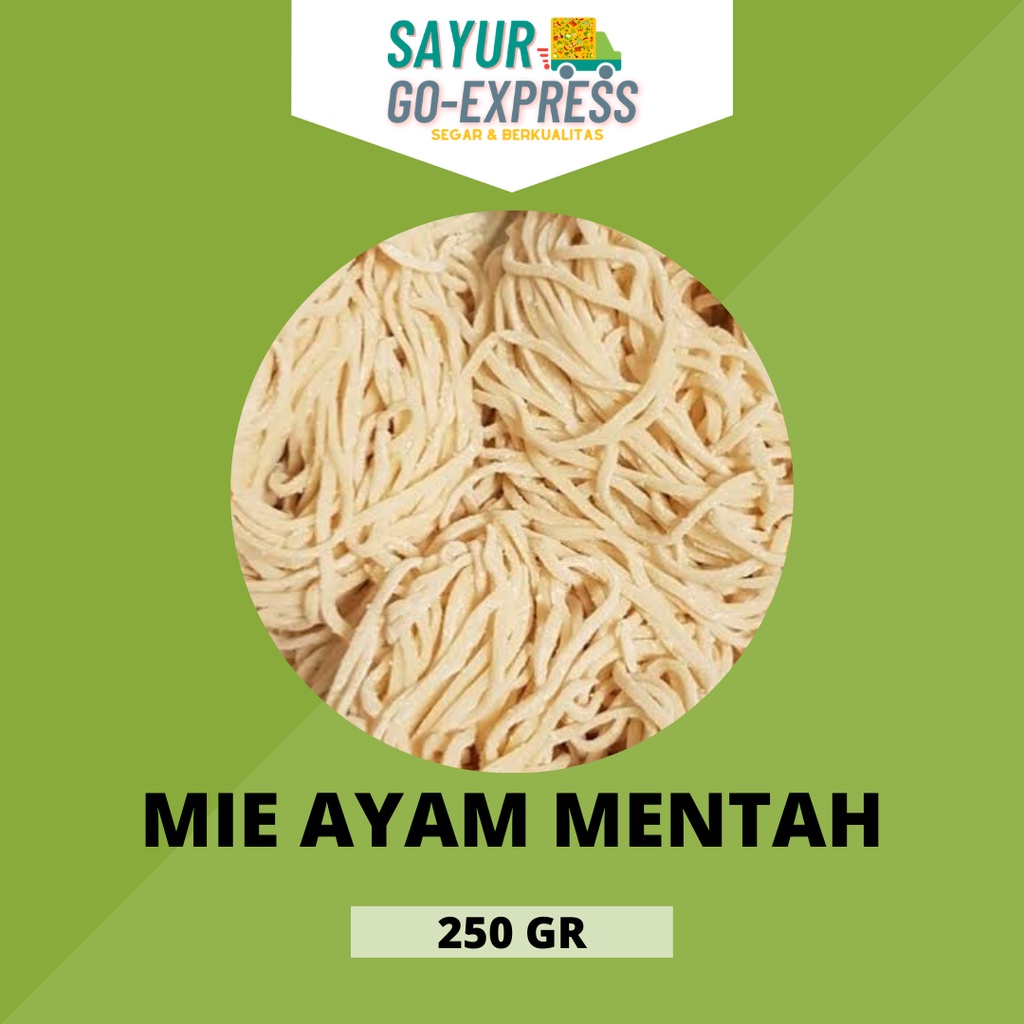 

mie untuk mie ayam mentah