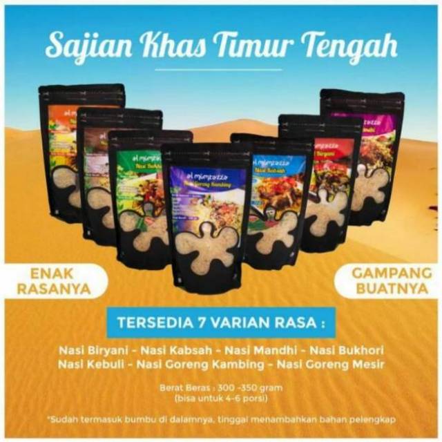 

[MURAH!!] Al Mumtazza | Kebuli | Mandy | Biryani | Khabsah | Bukhori