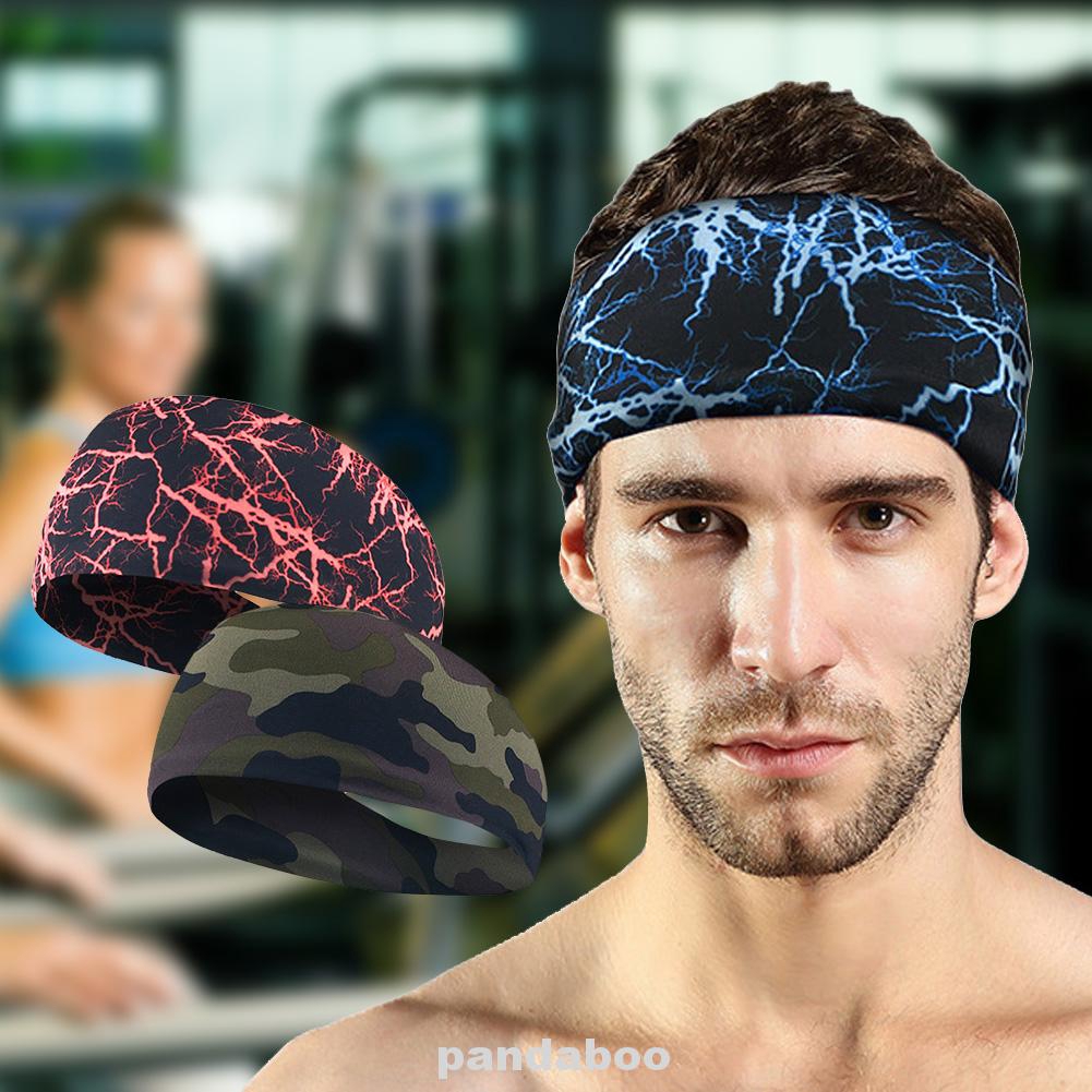 Sweatband Elastic Yoga Men Women Athletic Casual Fitness Hair Band