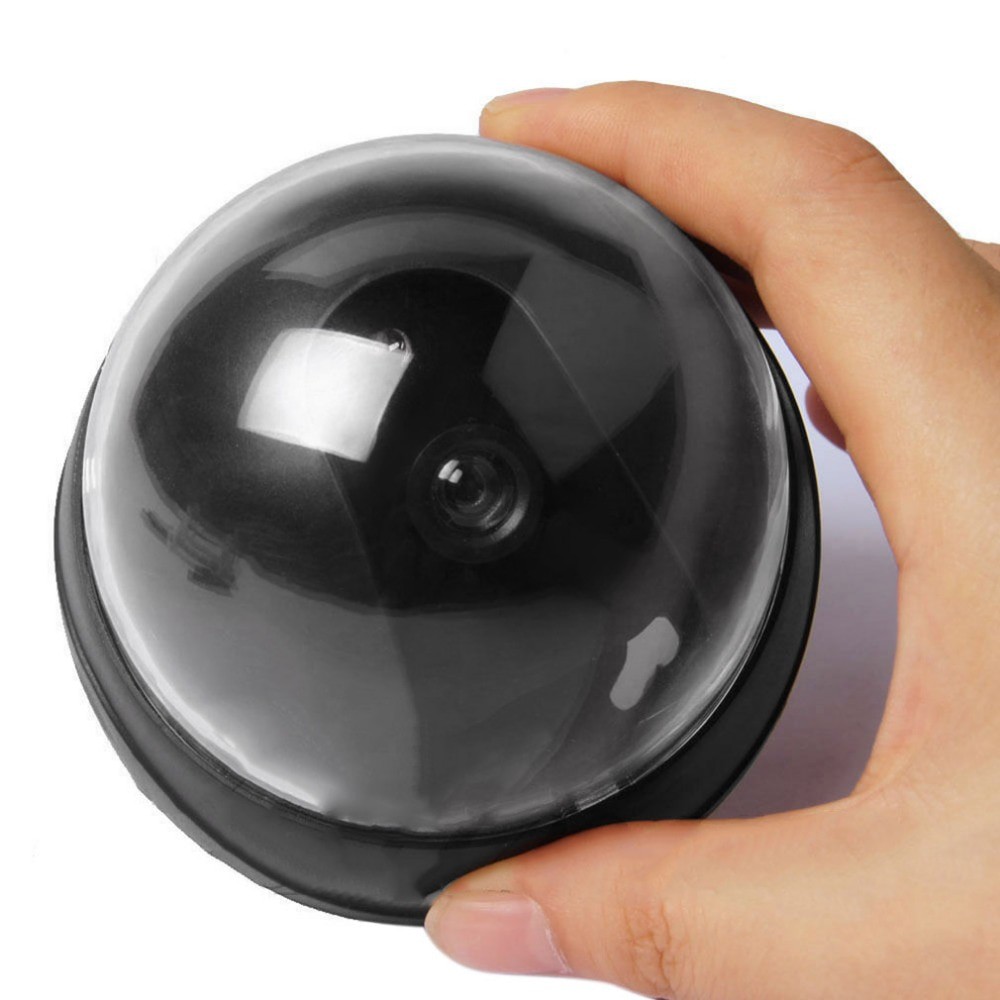 Fake Dummy Dome CCTV - Black