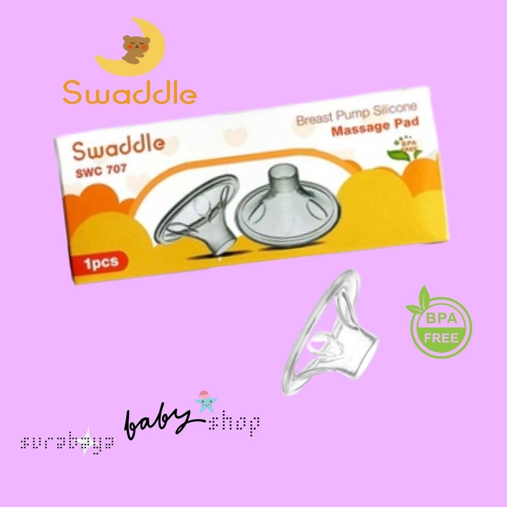 SWADDLE BANTALAN SILICONE / AKSESORIS BREAST PUMP / SILICONE PAD - SWC 707 / 711100