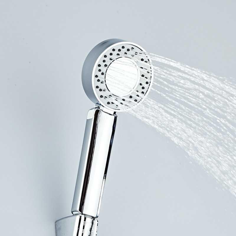 BAKALA Kepala Shower Mandi Double Sided Function Round Shower - BR-2017520 - Silver