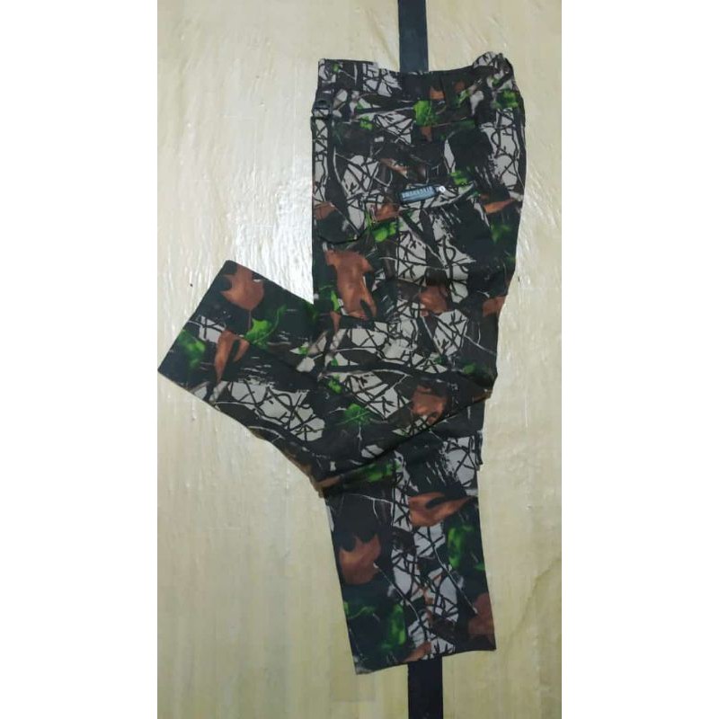 celana camo panjang