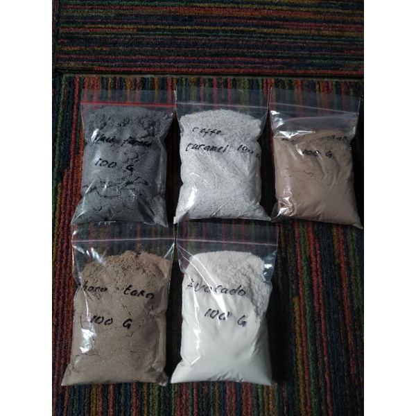 

Bubuk Minuman kemasan 100gr (BISA MIX/CAMPUR
