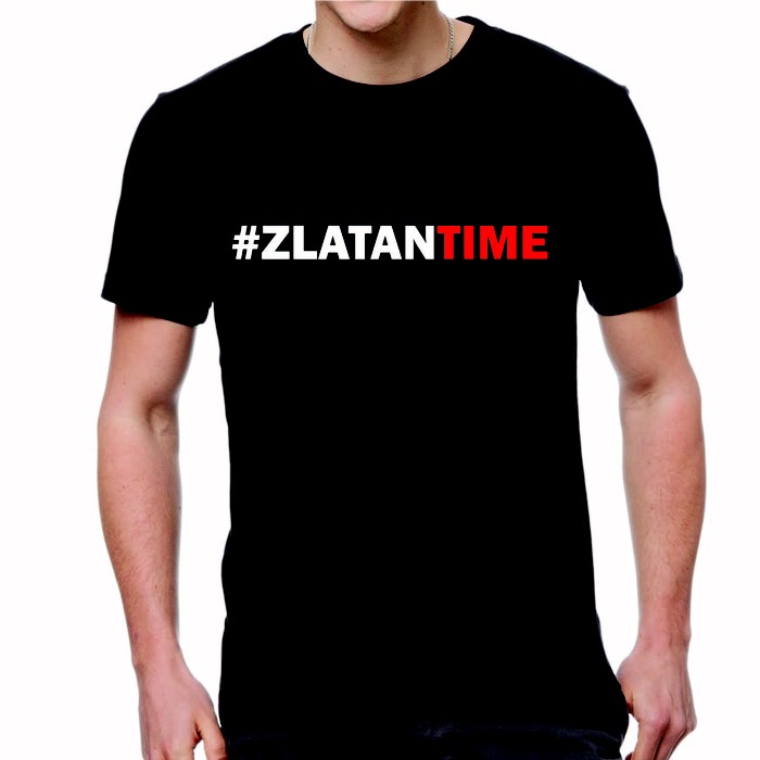 KAOS T-SHIRT ZLATAN IBRAHIMOVIC: ZLATAN TIME (MANCHESTER UNITED)