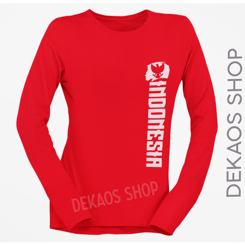 KAOS MERAH PUTIH AGUSTUSAN 2024 KAOS 17 AGUSTUS 2024 WANITA PRIA ANAK BAJU MERAH PUTIH AGUSTUSAN