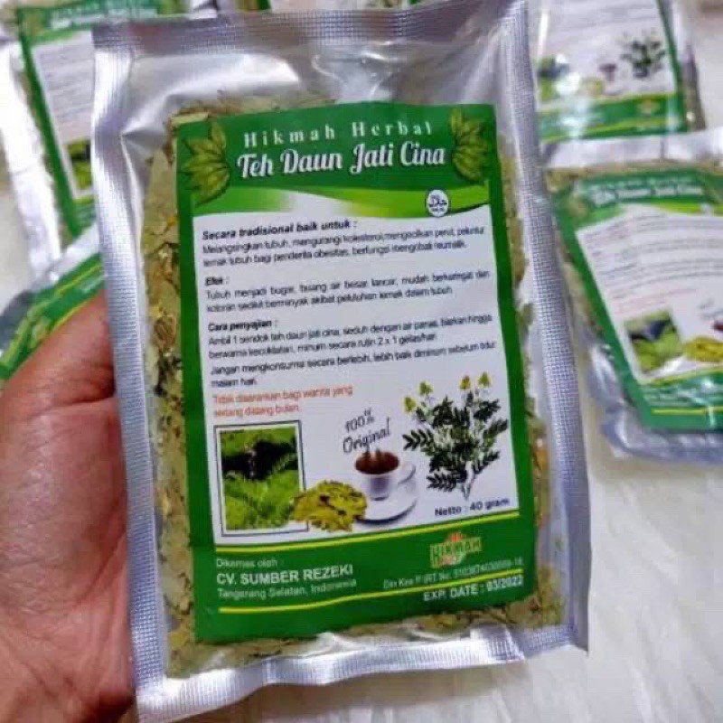 

TEH DAUN JATI CINA (BISA COD)