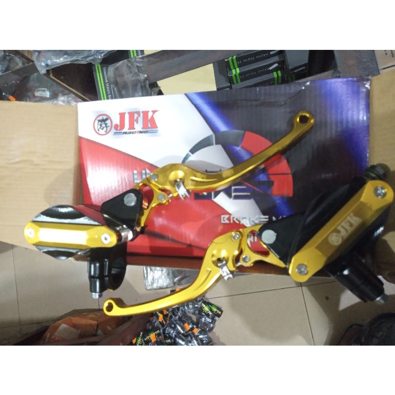 Master Rem Tabung Jfk Universal Full Cnc kombinasi Gold