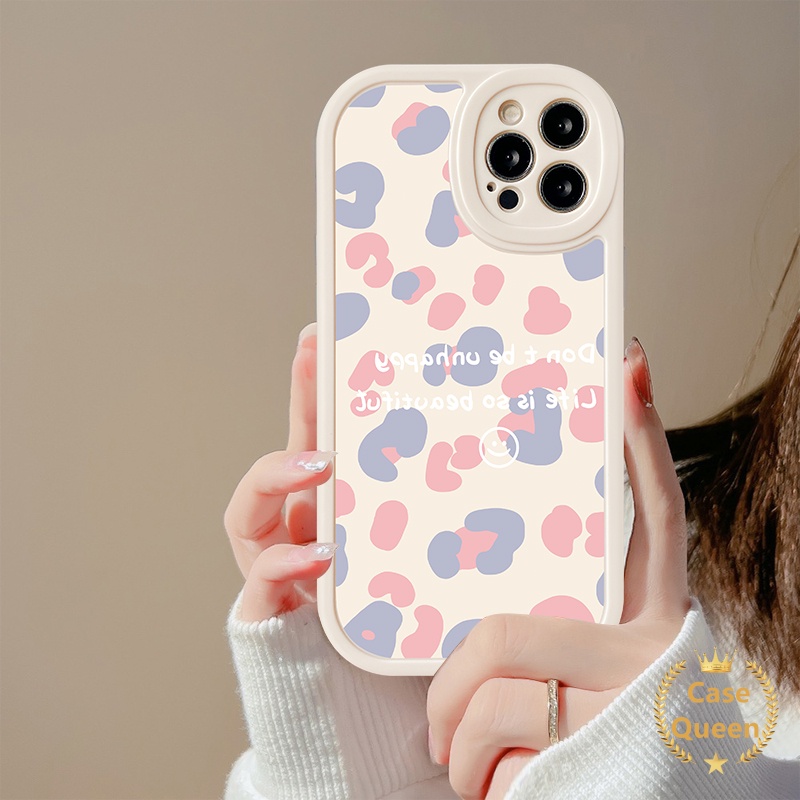 Soft Case Redmi 12C A1 Note10 11 8 9 10s 11Pro 9Pro Note 11s 9s 10Pro Max Mi POCO M3 X3 Pro X3 NFC Redmi 9 9C NFC 9A 10A 10 10C 9T Motif Bintik Sapi Pink Ungu Trendi Sarung