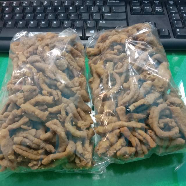 

Keripik Usus Crispy Renyah gurih 250gr