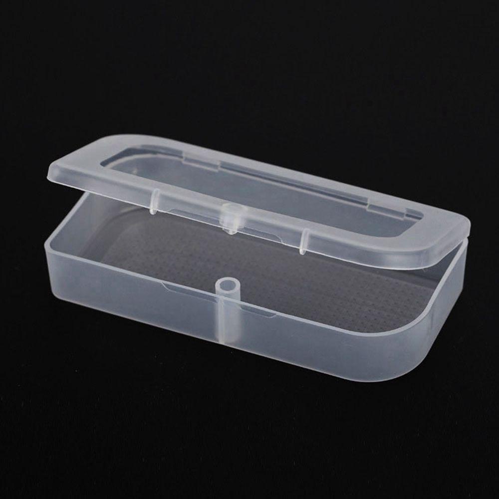 Top Storage Box Small Home Organisasi Tempat Penyimpanan Pil Plastik