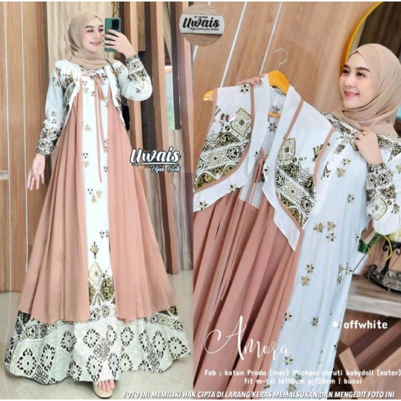 Uwais Amora Maxy Set Outer
