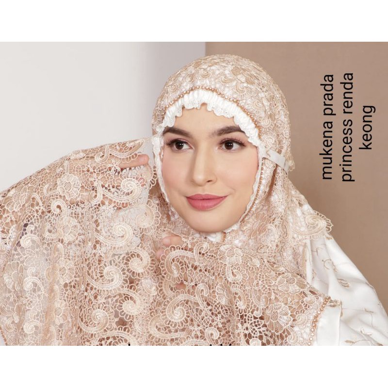 Mukena Prada Princess Renda Keong