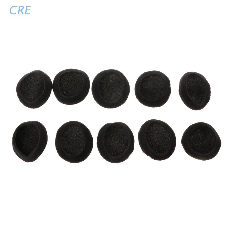 CRE  10Pcs 50mm Soft Sponge Headband Headphone Pad Cushion Headset Cover Replacement