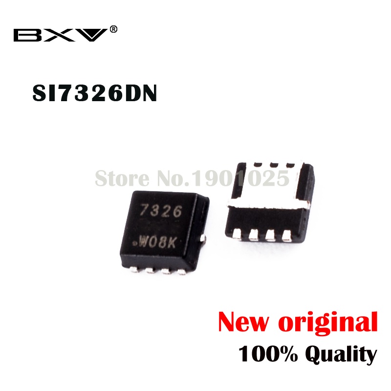 10pcs SI7326DN-T1-E3 SI7326DN SI7326 7326 QFN-8 MOSFET Baru original 新边进口