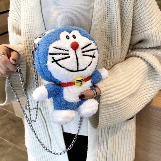  Tas  Boneka Doraemon  Tas  Wanita Doraemon  Tas  Doraemon  