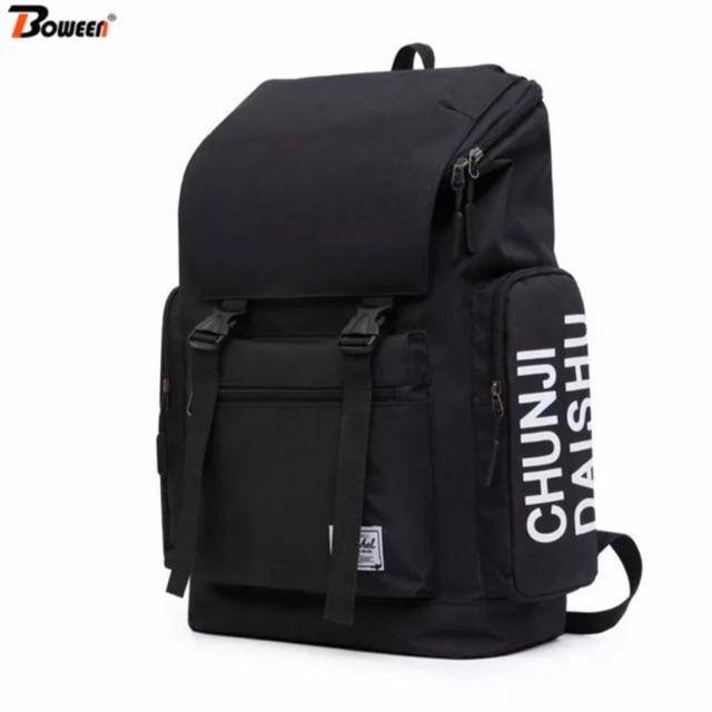 TAS RANSEL PRIA JUNJIE DISTRO GTB BANDUNG BACKPACK SEKOLAH TAS KULIAH TAS KERJA KAPASITAS BESAR ( BISA COD )