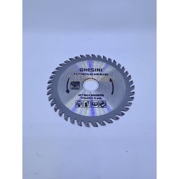 Mata Potong Kayu / Mata Gerinda Kayu / Circular Saw Blade 4” x 40T TCT