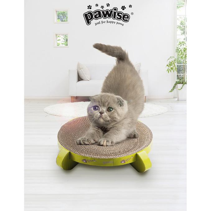 Tempat tidur kucing garukan kucing Pawise Reversible Cat Scratcher 