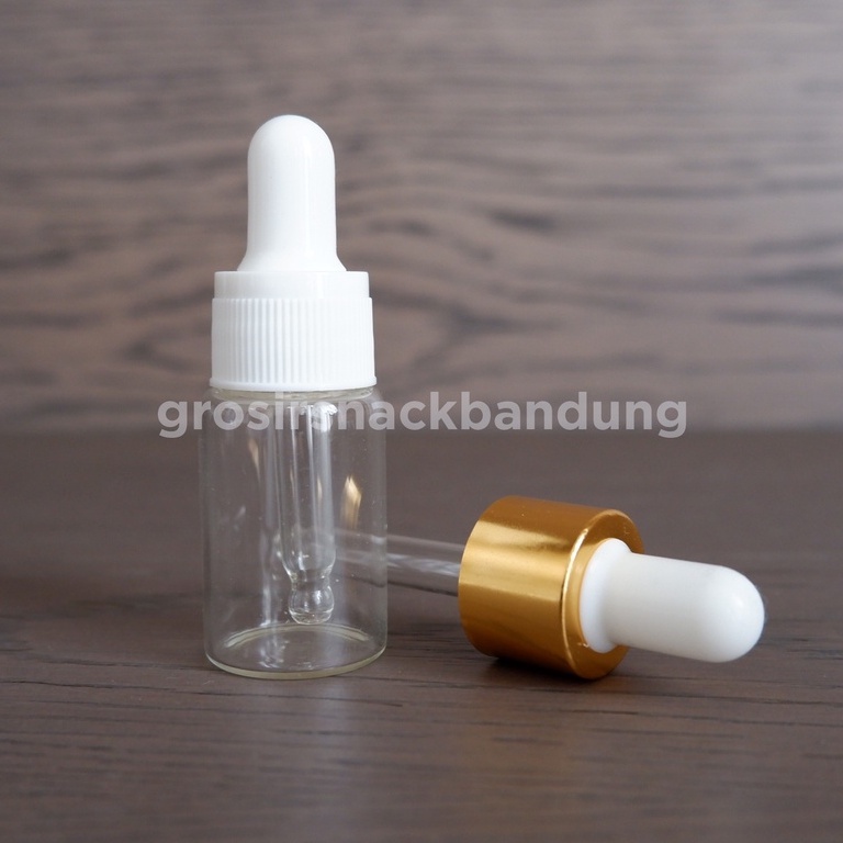 BOTOL PIPET KACA 10ml BENING / Botol Serum 10ml / Botol Kaca Pipet 10 ml Bening