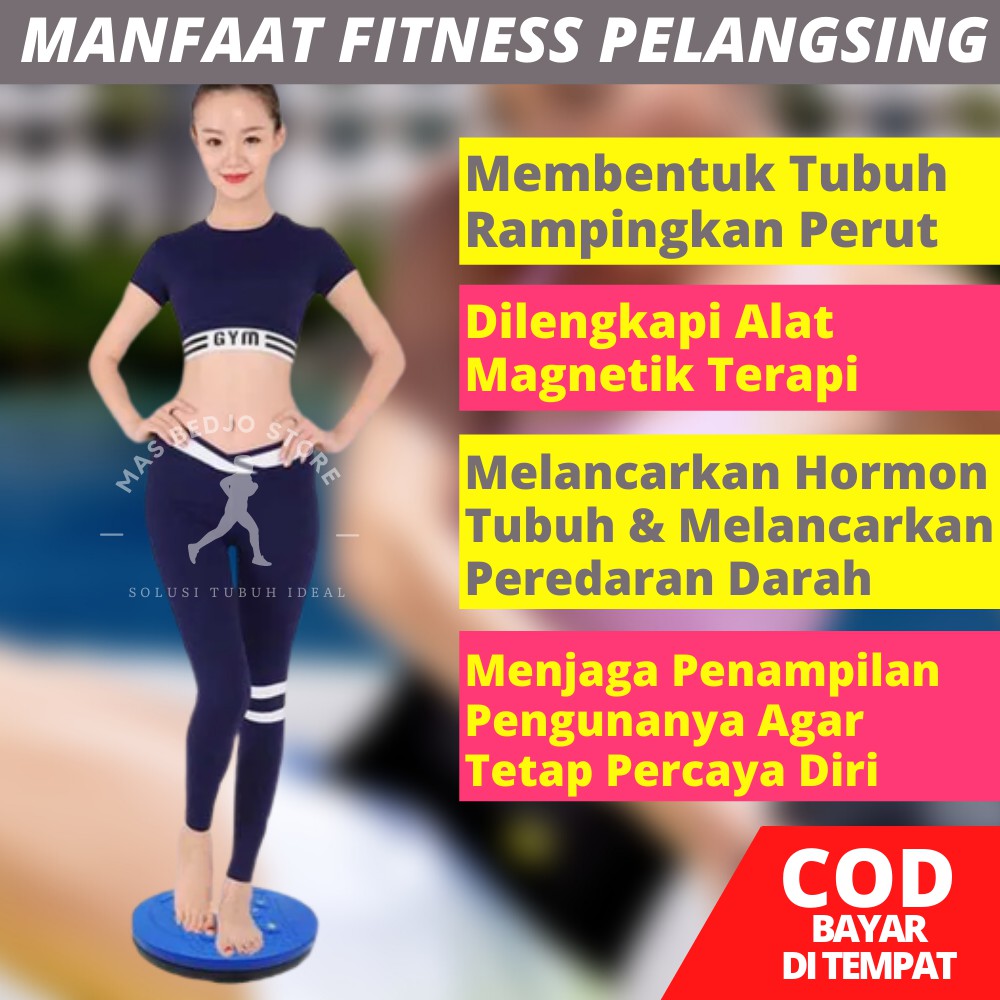 ALAT FITNESS DI RUMAH ALAT OLAHRAGA ALAT FITNES WAITS TWISTING OLAHRAGA PINGGANG HG09