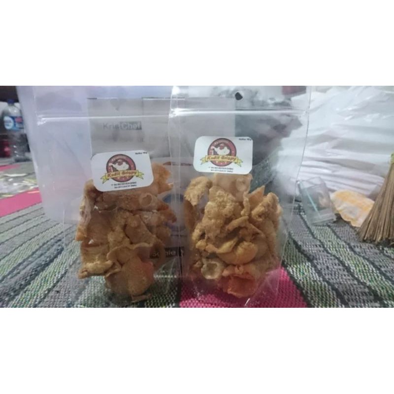 

kulit ayam crispy kemasan 100gr