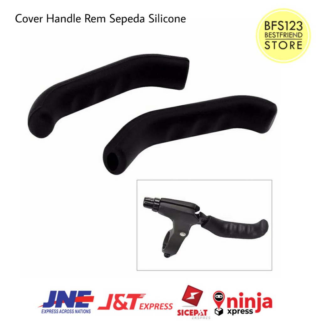 Cover Handle Rem Sepeda Silicone 1 Pasang (2 Pcs)