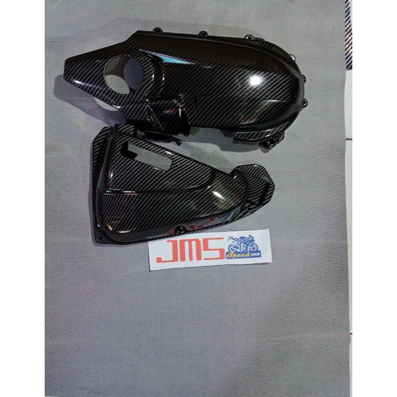 cover tutup carbon cvt dan tutup filter hawa honda beat esp fi Vario 110 led esp fi scoopy esp fi zoro