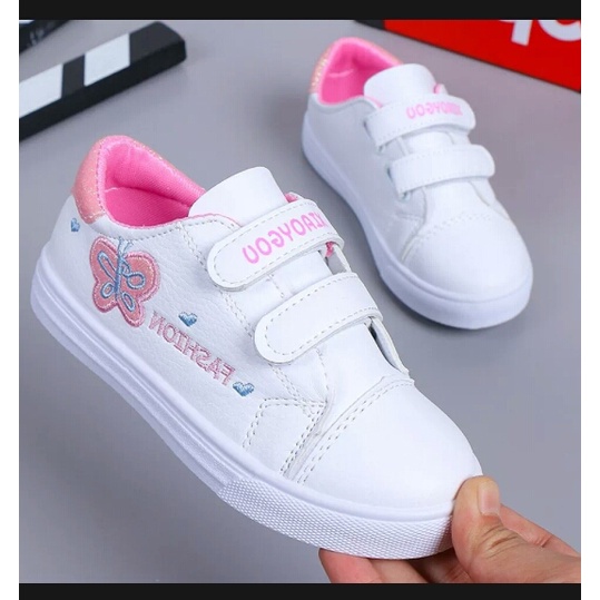 Sepatu Sneakers Anak Perempuan Motif Karakter Grosir 26-30 / Sepatu Grosir Anak