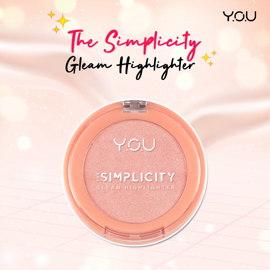 YOU Simplicity Gleam Highlighter 3.5 gr / You The Simplicity Gleam Highlighter