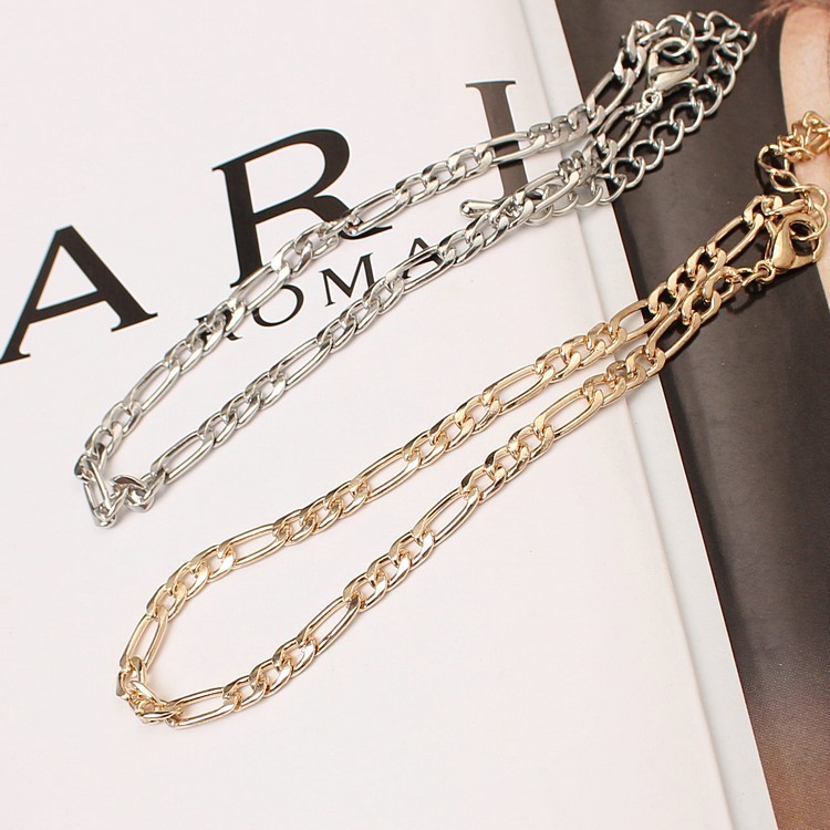 Fashion ornamen rantai gelang kaki sederhana