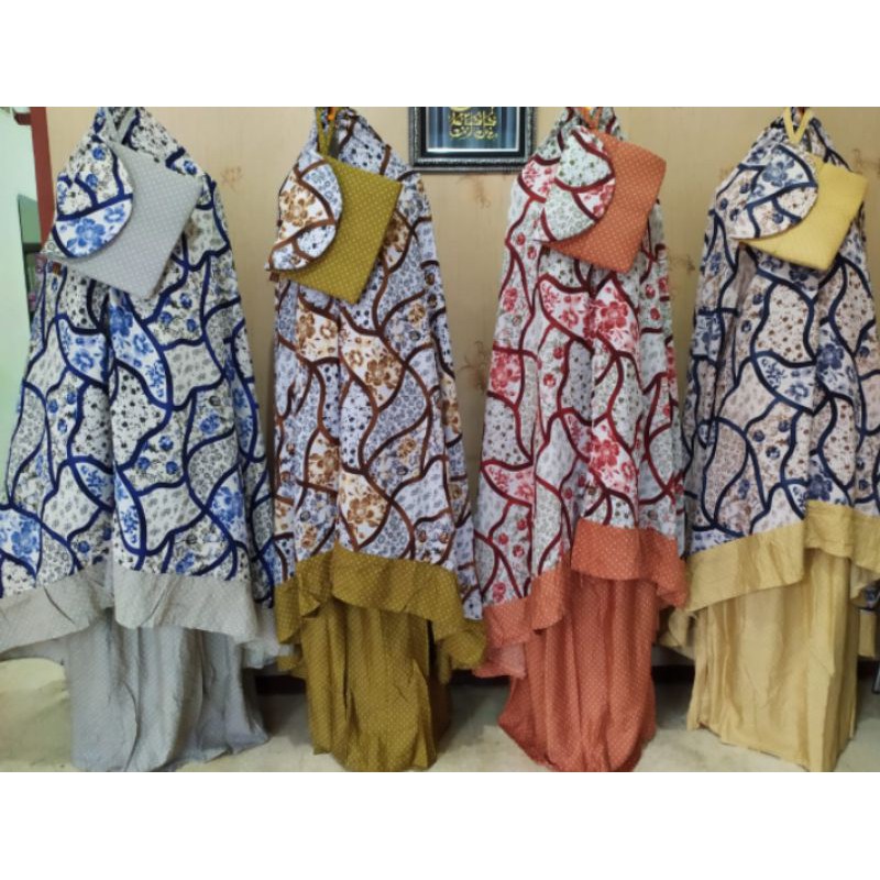 MUKENA AMALIA NADIA COLLECTION RAYON ROTARI
