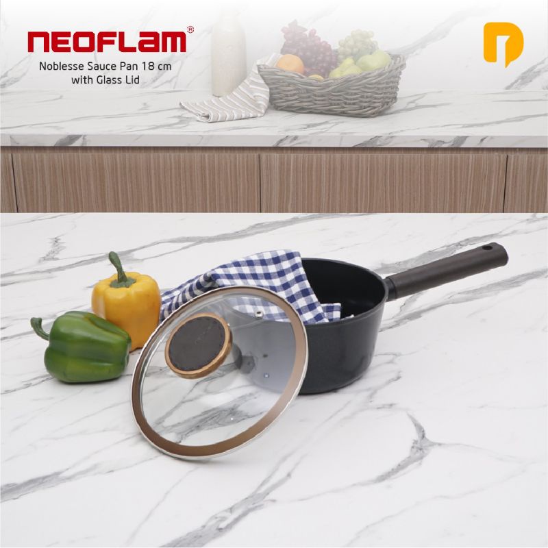 TERBARU‼️[ECER] neoflam noblesse series/sauce pan/stock pot/frypan