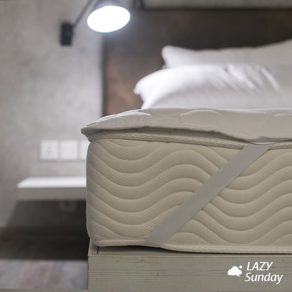 Pelindung Matras Kasur / Mattress Protector / Mattress Topper Microfiber Goose Feel - LAZY Sunday