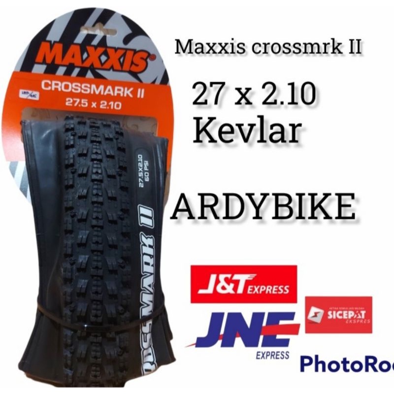 ban luar maxxis 27,5 x 2.10 crossmark kevlar bukan shwalbe