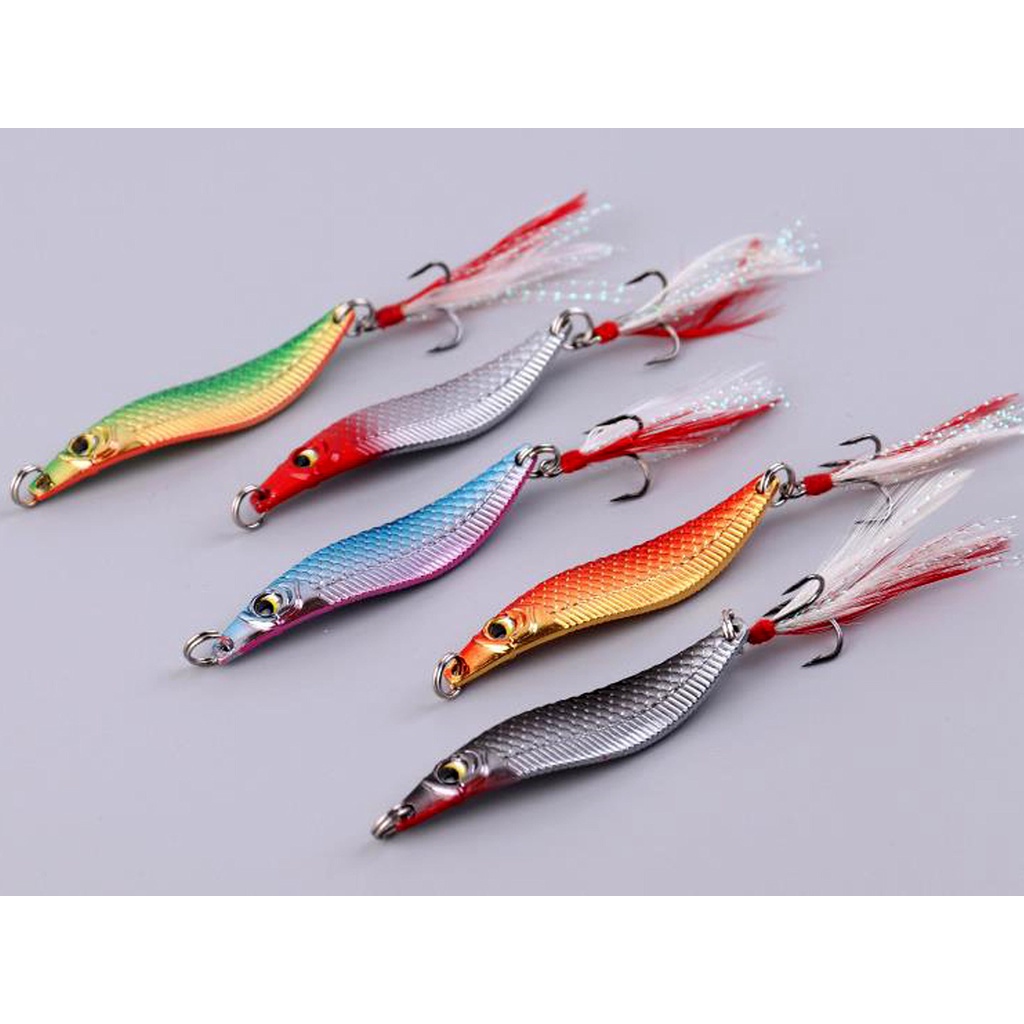 Umpan Pancing Spoon Fishing Lure mancing casting laut ultralight UL import kualitas premium 7gr 10 gram