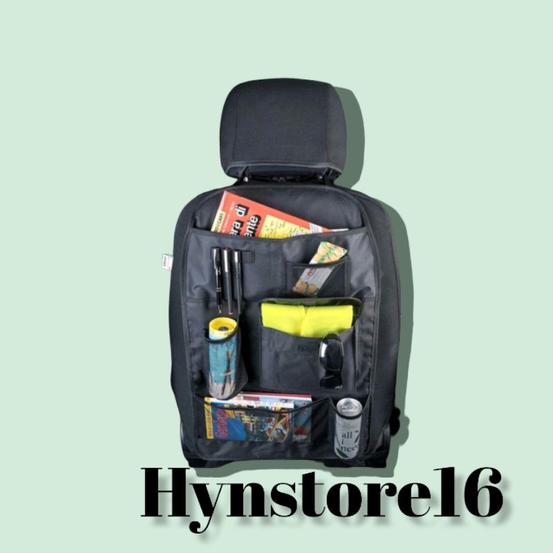 Tas Tempat Makanan Mainan Botol Minum Belakang Jok Mobil Car Seat Organizer Bag Hightquality