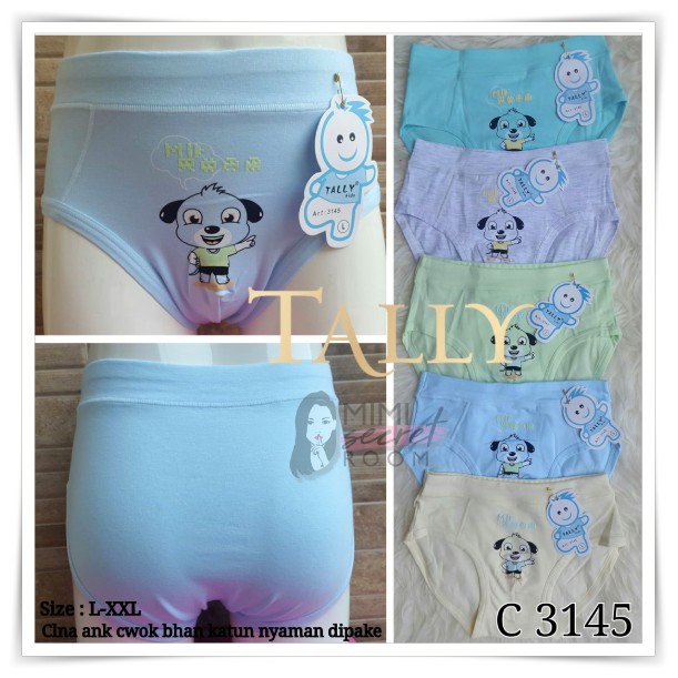 ❤ MIMI ❤ TALLY CELANA DALAM ANAK COWOK MODEL BOXER SEGITIGA 3284 3145 3279 3410 3345 3408