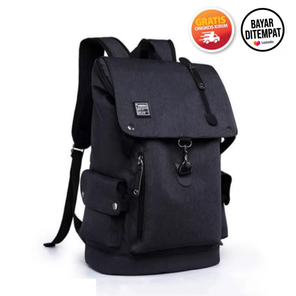 Tas Ransel Backpack Pria Kapasitas Besar Bisa Buat Sekolah Anak Laki2 Murah TK, SD, SMP Model Kekinian VIRAL Style Korean Tas Ransel BOMBER