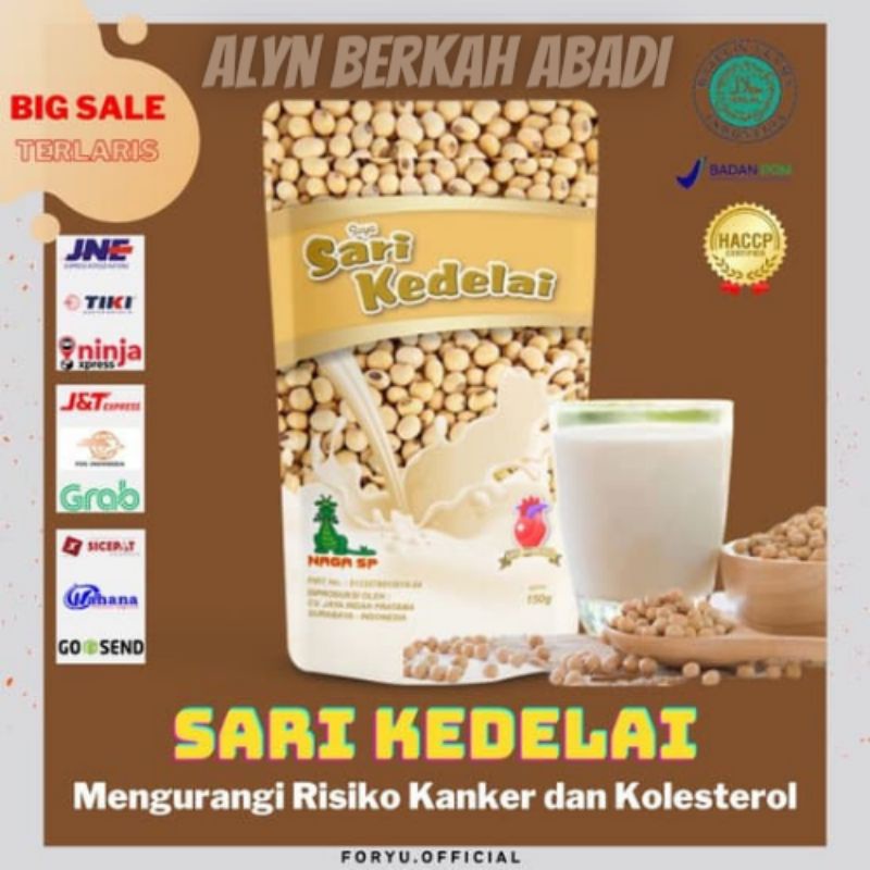 

Beli 1 Gratis 1 Sari Kedelai NAGA SP SOYA 150gr Berkualitas & Berkhasiat