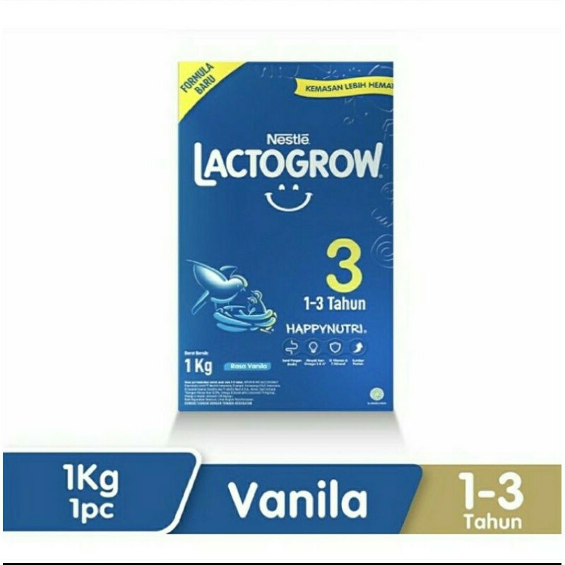 

LACTOGROW 3 VANILA & MADU 1KG